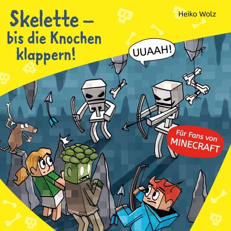 Produktbild: Minecraft 7: Skelette – bis die Knochen klappern!