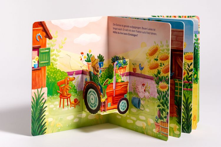 Produktbild: Mein Zauberklappen-Buch - Mach mit auf dem Bauernhof!
