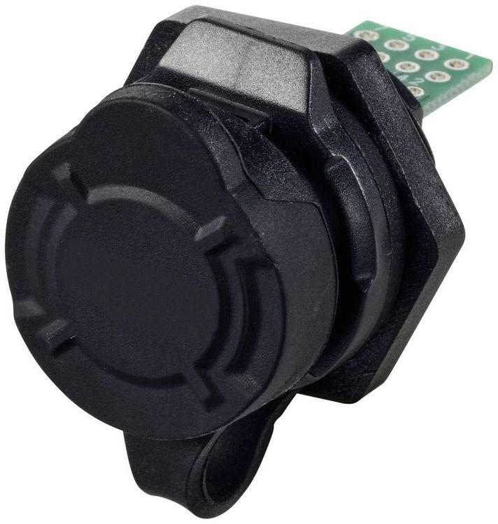Produktbild: TRU COMPONENTS Einbaubuchse, RJ45 auf PCB TC-12770456 Einf&uuml;hrhilfe f&uuml;r RJ45 1St.