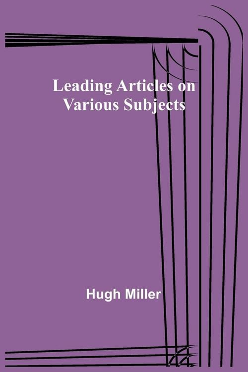 Produktbild: Leading Articles on Various Subjects