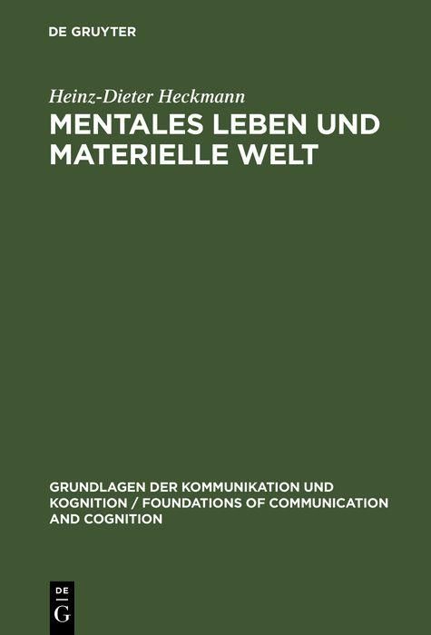 Produktbild: Mentales Leben und materielle Welt