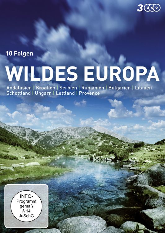Produktbild: Wildes Europa [3 DVDs]