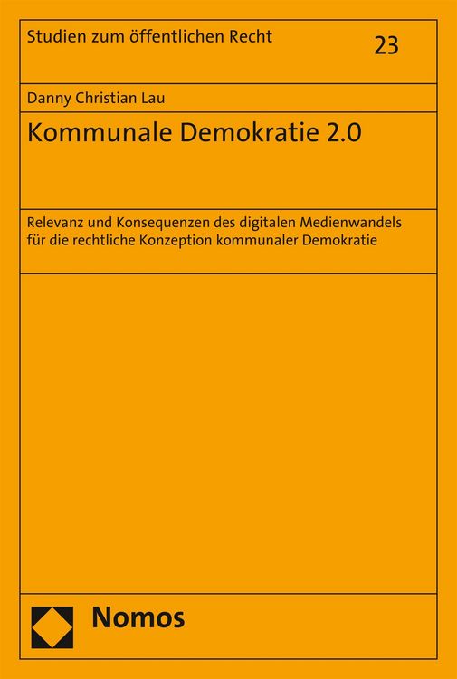 Produktbild: Kommunale Demokratie 2.0