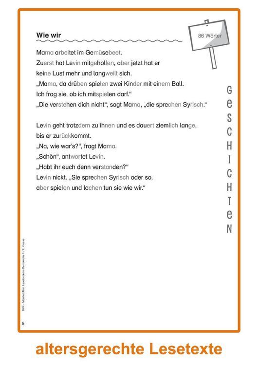 Produktbild: Lesetandems Demokratie 1./2. Klasse