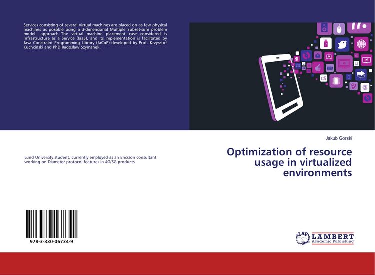 Produktbild: Optimization of resource usage in virtualized environments