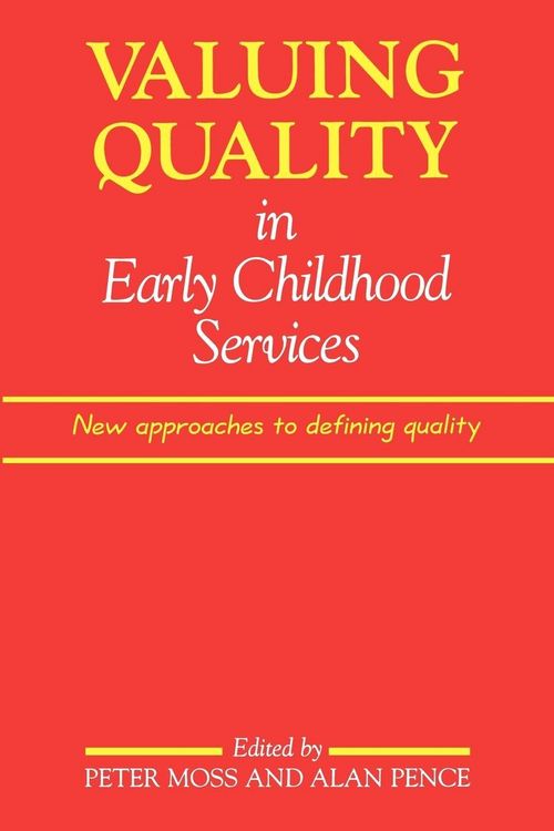 Produktbild: Valuing Quality in Early Childhood Services