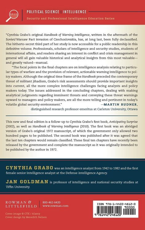 Produktbild: Handbook of Warning Intelligence