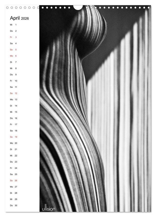 Produktbild: Akt abstrakt (Wandkalender 2026 DIN A3 hoch), CALVENDO Monatskalender