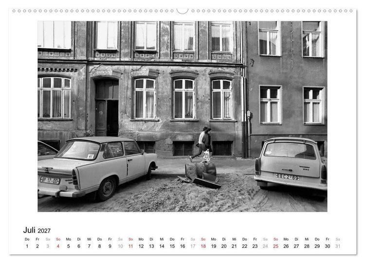 Produktbild: Aus - Zeit der Trabanten (Wandkalender 2027 DIN A2 quer), CALVENDO Monatskalender