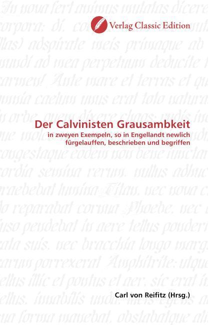 Produktbild: Der Calvinisten Grausambkeit