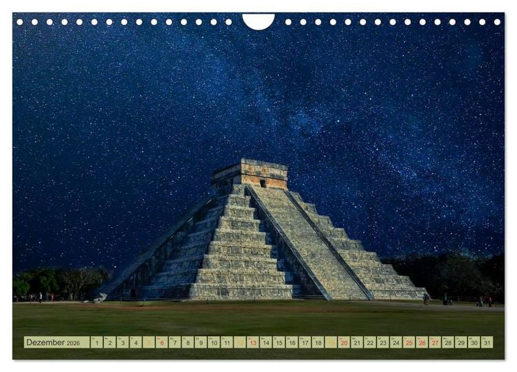 Produktbild: Mexiko - verliebt in ein atemberaubendes Land (Wandkalender 2026 DIN A4 quer), CALVENDO Monatskalender