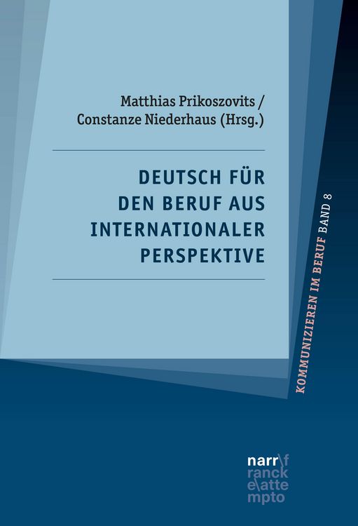 Produktbild: Deutsch f&uuml;r den Beruf aus internationaler Perspektive