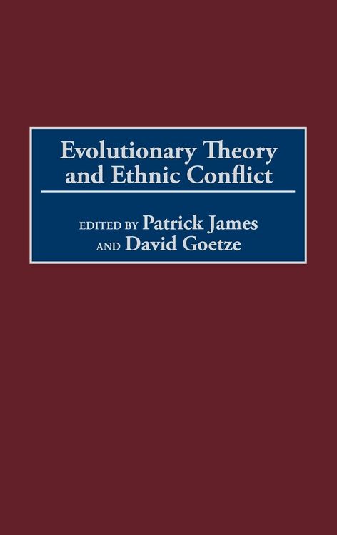 Produktbild: Evolutionary Theory and Ethnic Conflict
