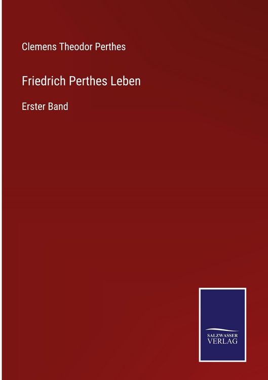Produktbild: Friedrich Perthes Leben