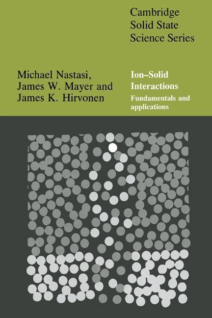Produktbild: Ion-Solid Interactions