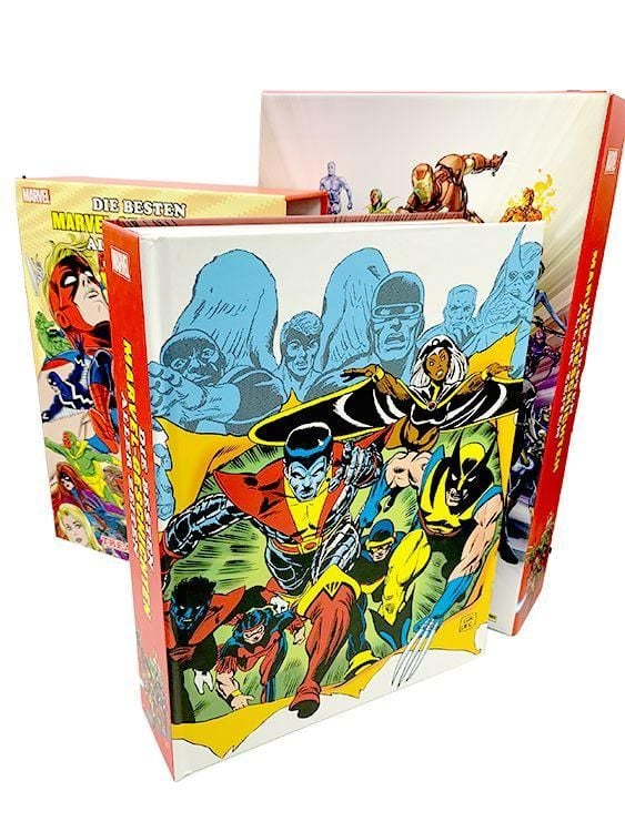 Produktbild: Die besten Marvel-Geschichten aller Zeiten: Marvel Treasury Edition