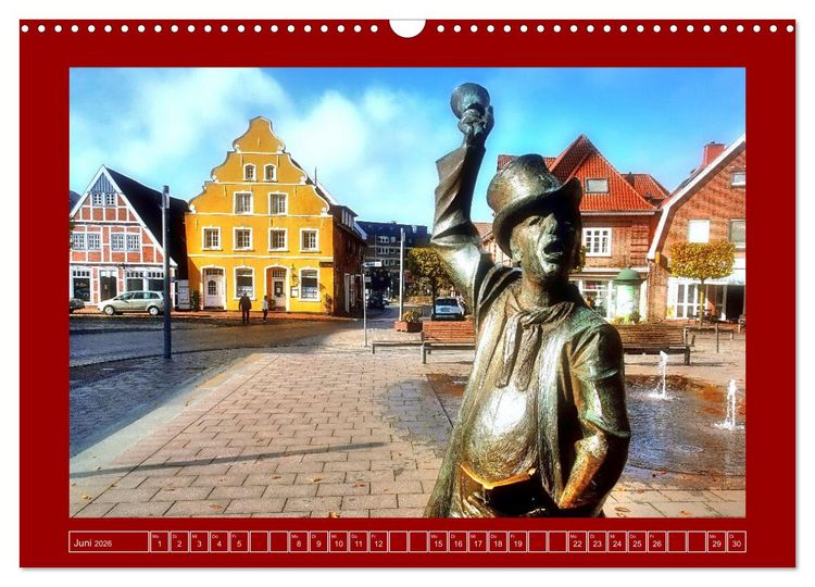 Produktbild: 625 Jahre Otterndorf - Gr&uuml;ne Stadt am Meer (Wandkalender 2026 DIN A3 quer), CALVENDO Monatskalender