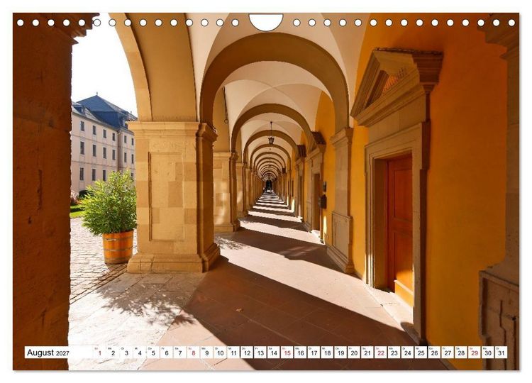 Produktbild: W&uuml;rzburg Idylle am Main (Wandkalender 2027 DIN A4 quer), CALVENDO Monatskalender