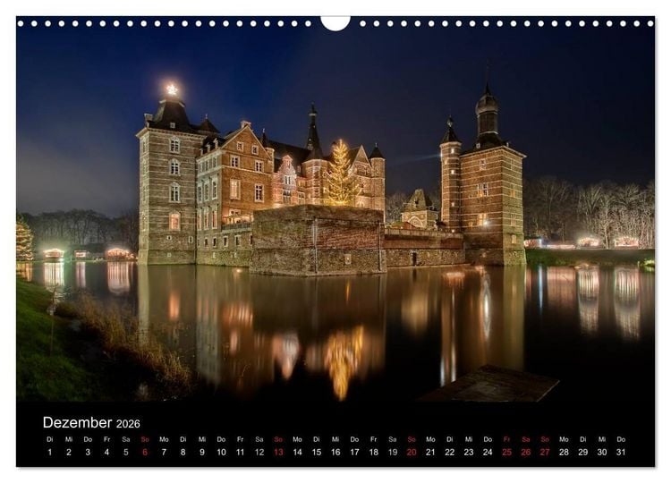 Produktbild: N&auml;chtliche St&auml;dte (Wandkalender 2026 DIN A3 quer), CALVENDO Monatskalender