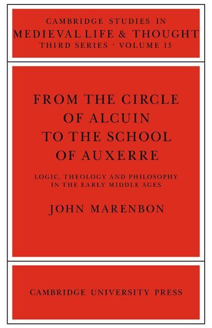 Produktbild: From the Circle of Alcuin to the School of Auxerre