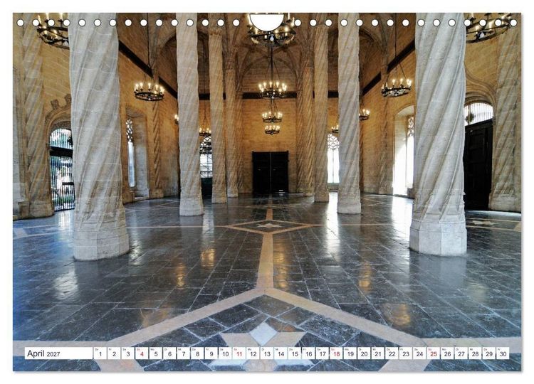 Produktbild: Valencia (Wandkalender 2027 DIN A4 quer), CALVENDO Monatskalender