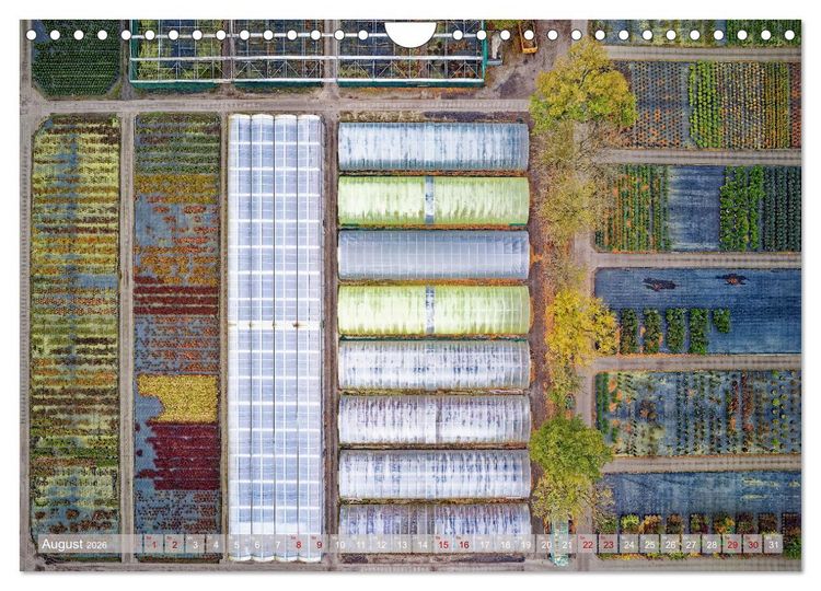Produktbild: neunziggrad photoart: die erde von oben (Wandkalender 2026 DIN A4 quer), CALVENDO Monatskalender