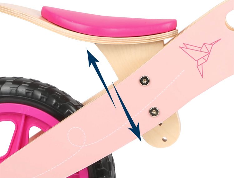 Produktbild: Laufrad rosa Kolibri