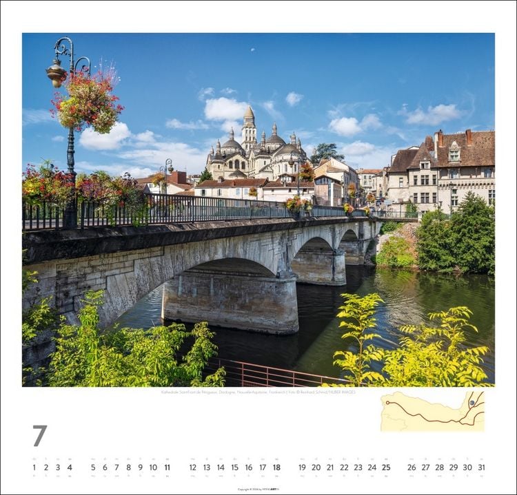 Produktbild: Auf dem Jakobsweg Kalender 2027 - El Camino