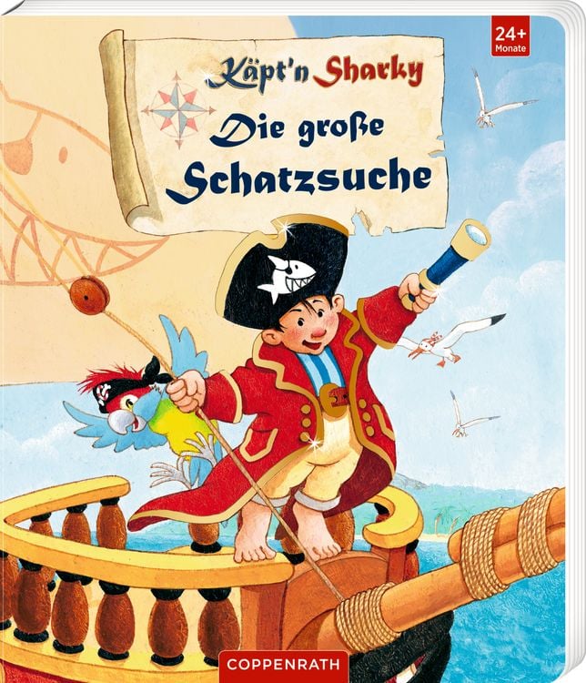 Produktbild: Die große Schatzsuche - Käpt'n Sharky (Pappbilderbuch)