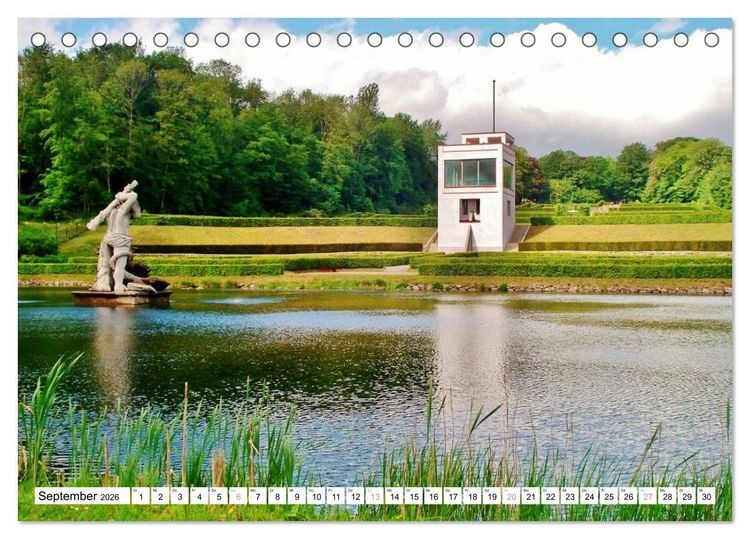 Produktbild: Die Ostsee - von Schleswig nach Gl&uuml;cksburg (Tischkalender 2026 DIN A5 quer), CALVENDO Monatskalender