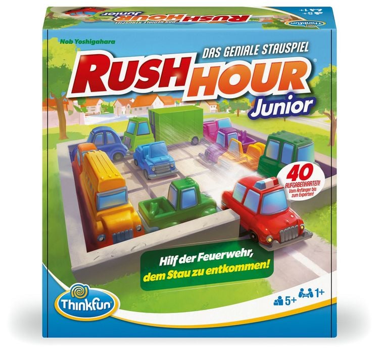Produktbild: ThinkFun Rush Hour&reg; Junior - Logikspiel ab 5 Jahre