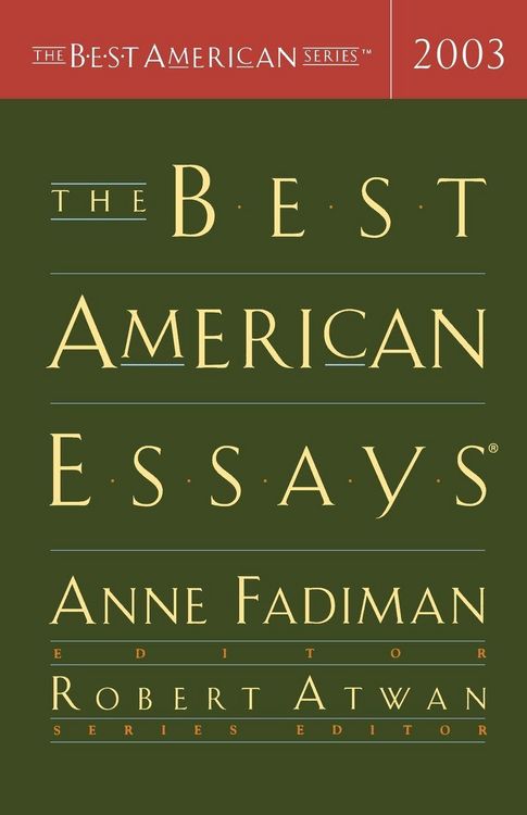 Produktbild: The Best American Essays