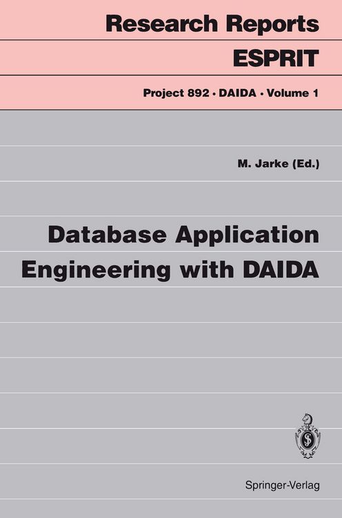 Produktbild: Database Application Engineering with DAIDA
