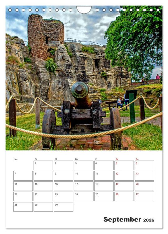 Produktbild: Blankenburg am Harz - Terminplaner (Wandkalender 2026 DIN A4 hoch), CALVENDO Monatskalender