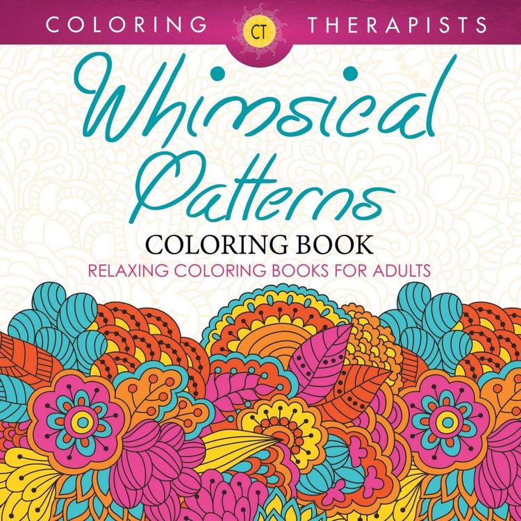 Produktbild: Whimsical Patterns Coloring Book - Relaxing Coloring Books For Adults