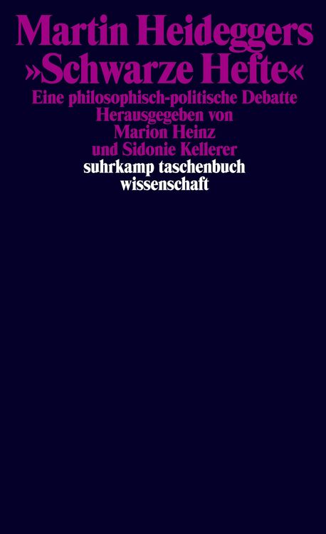 Produktbild: Martin Heideggers &raquo;Schwarze Hefte&laquo;