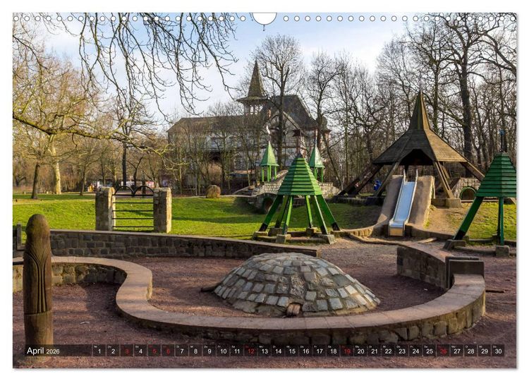 Produktbild: Unterwegs in Halle (Wandkalender 2026 DIN A3 quer), CALVENDO Monatskalender