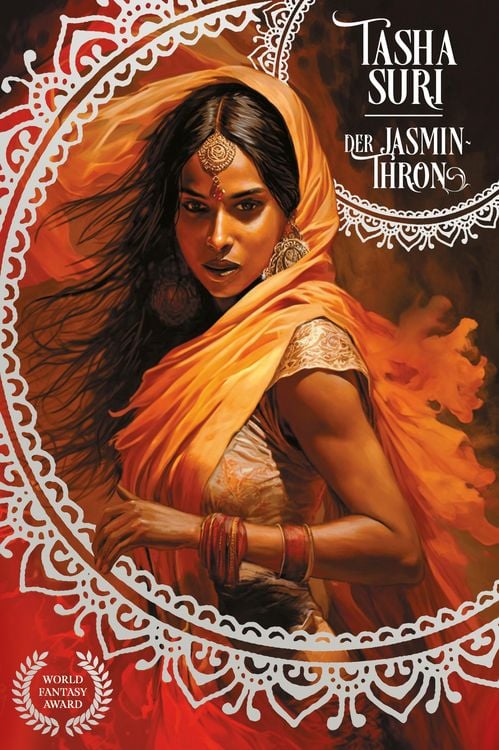 Produktbild: Der Jasmin-Thron (Die brennenden Reiche 1): Eine World-Fantasy-Award-Gewinner sapphische Romantasy und Booktok-Sensation!