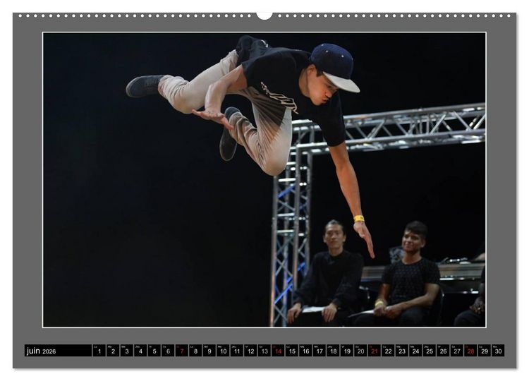 Produktbild: Break Dance et Hip-Hop (Calendrier mural 2026 DIN A2 vertical) calendrier de bureau