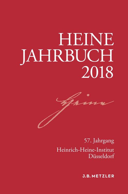 Produktbild: Heine-Jahrbuch 2018