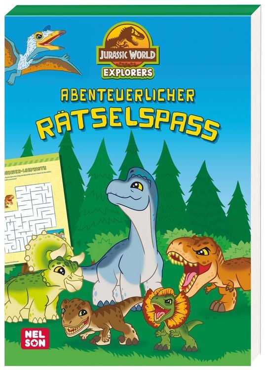 Produktbild: Jurassic World Explorers: Abenteuerlicher R&auml;tselspa&szlig;