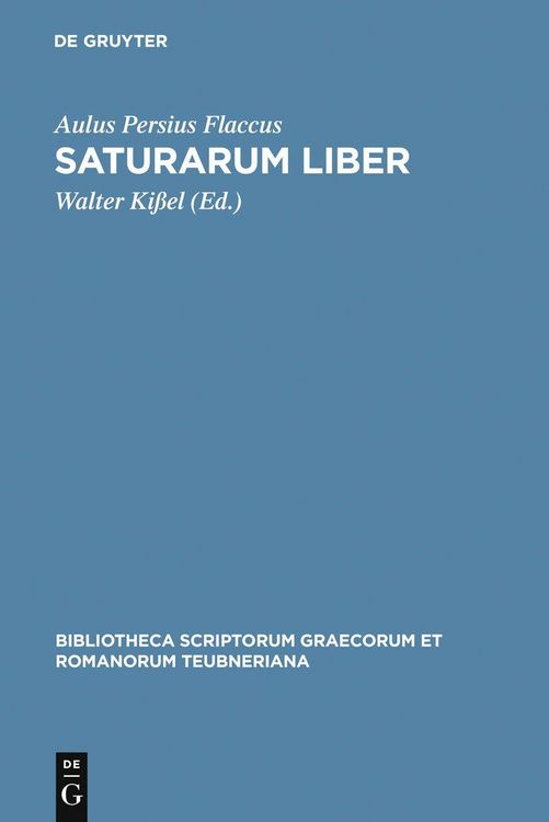 Produktbild: Saturarum liber