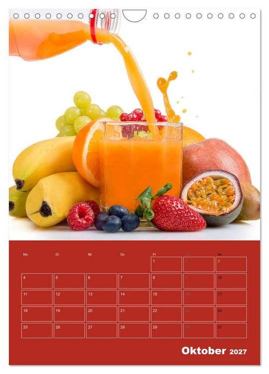 Produktbild: Buntes f&uuml;r die K&uuml;che (Wandkalender 2027 DIN A4 hoch), CALVENDO Monatskalender