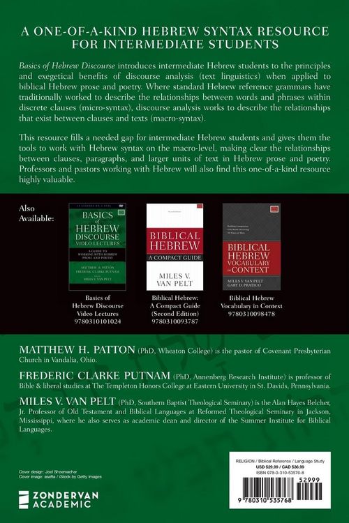 Produktbild: A Basics of Hebrew Discourse