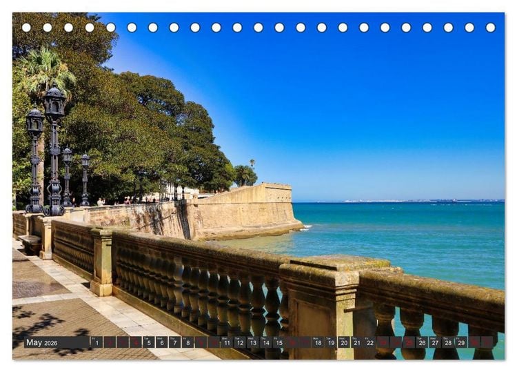 Produktbild: Andalusia sunny side of life (Desk Calendar 2026 DIN A5 landscape), CALVENDO 12 Month DeskCalendar