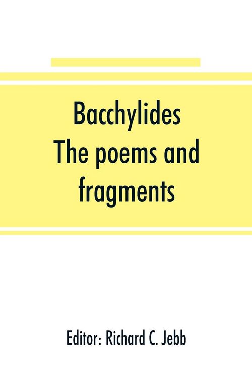 Produktbild: Bacchylides