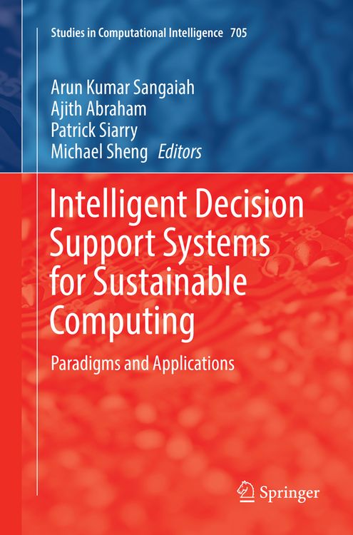 Produktbild: Intelligent Decision Support Systems for Sustainable Computing