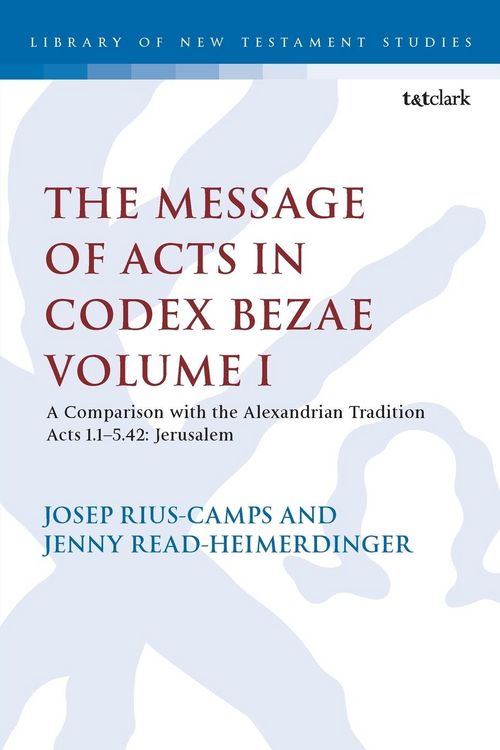 Produktbild: The Message of Acts in Codex Bezae