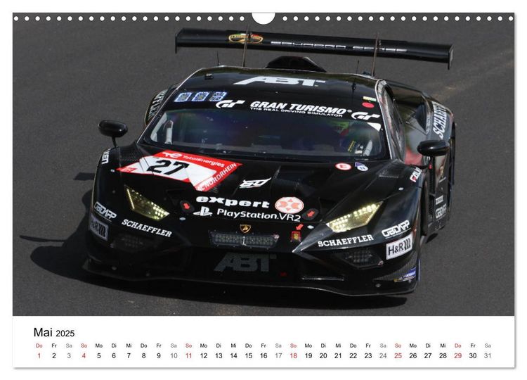 Produktbild: Motorsport aus Sant&rsquo;Agata (Wandkalender 2025 DIN A3 quer), CALVENDO Monatskalender