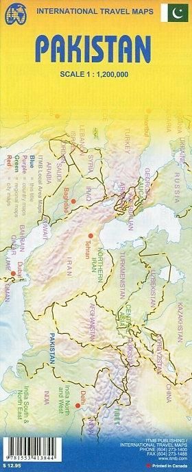 Produktbild: Pakistan 1 : 1 200 000